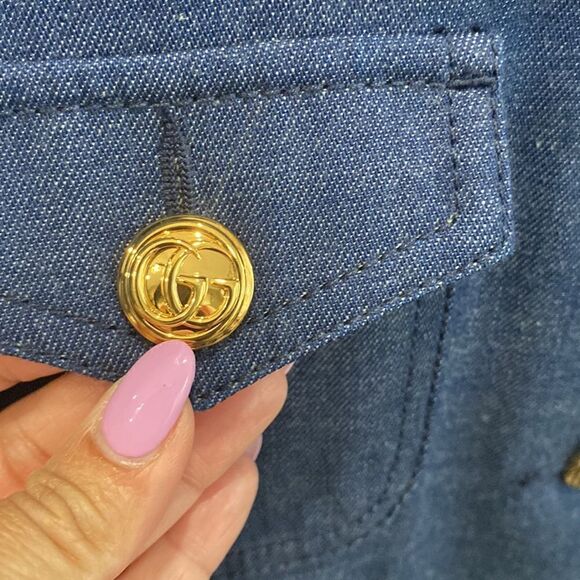 Brand new Gucci denim jacket - Picture 4 of 13